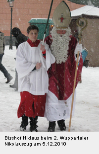 Bischof Nikolaus in Wuppertal