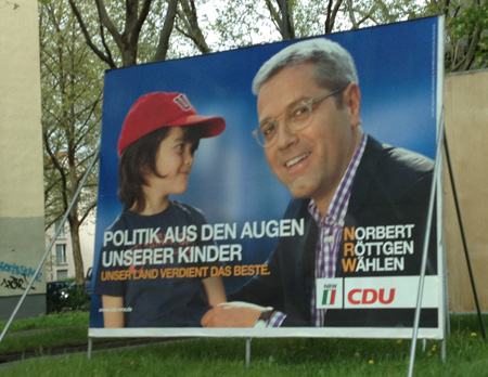 Wahlplakat Norbert Röttgen